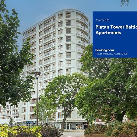 Platan Tower Baltic & More Apartments Свіноуйсьце Екстер'єр фото