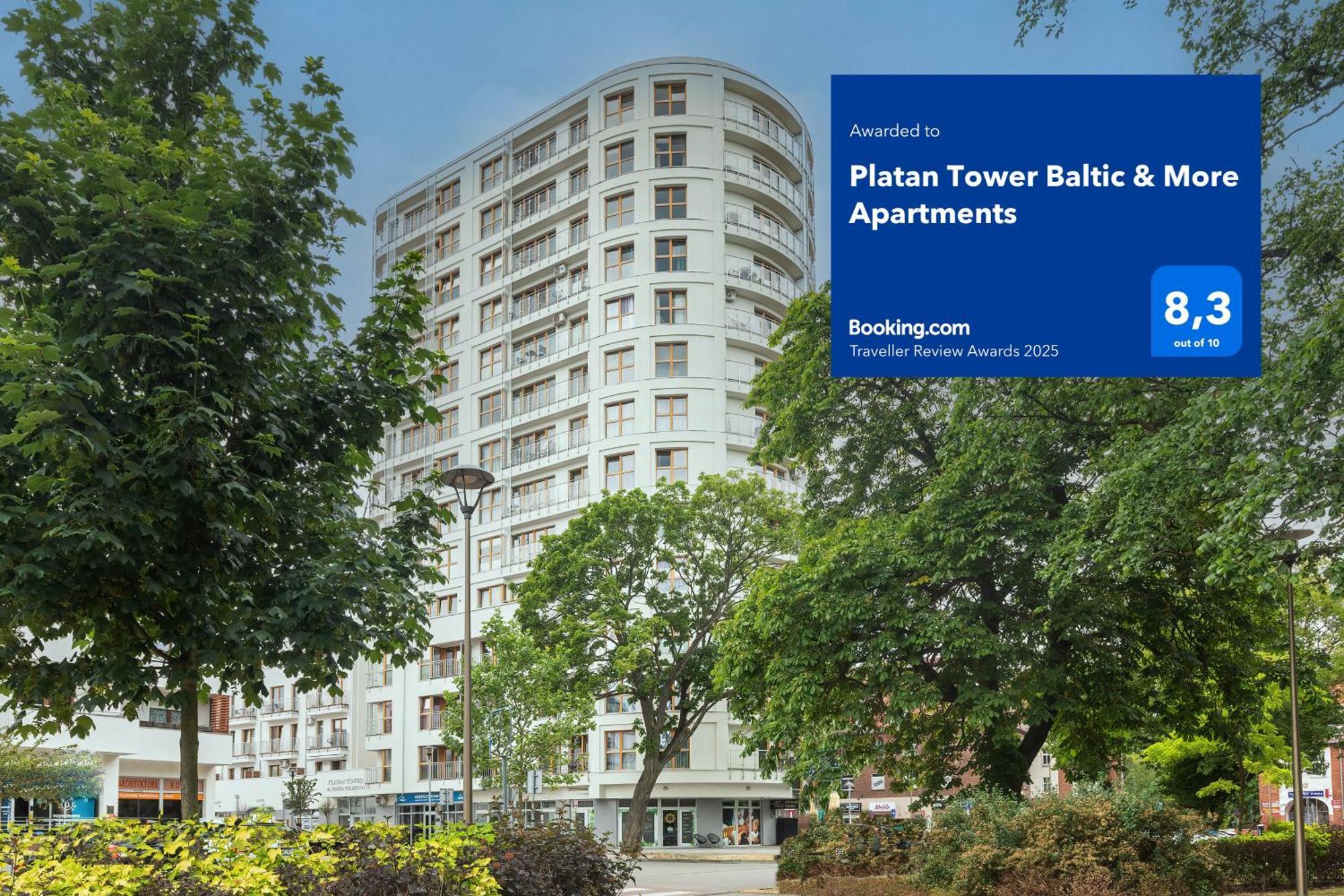 Platan Tower Baltic & More Apartments Свіноуйсьце Екстер'єр фото